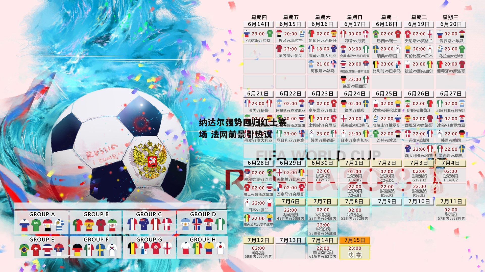 熊猫体育平台-纳达尔强势回归红土赛场 法网前景引热议